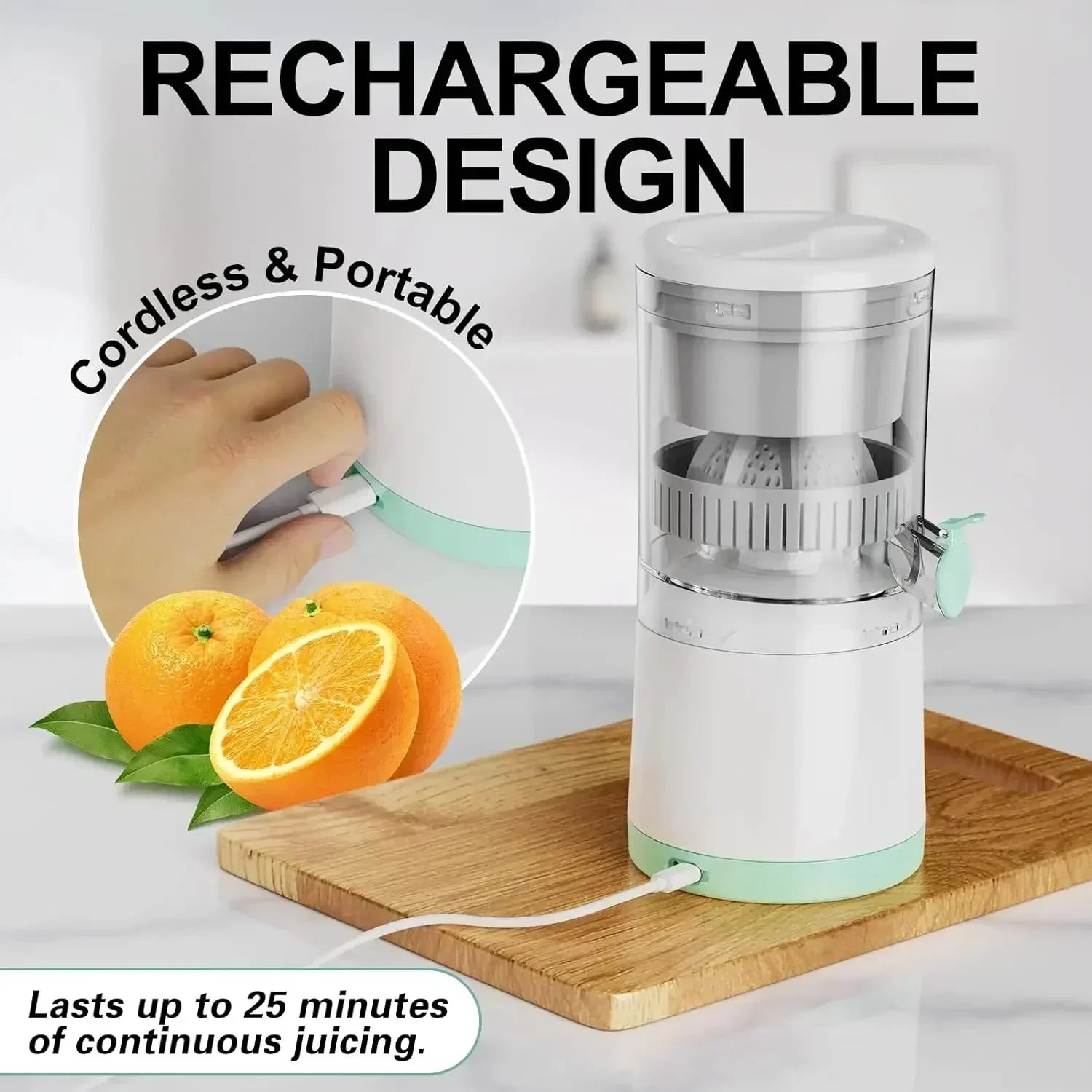 JuicePro™ | Draadloze en efficiënte sappers